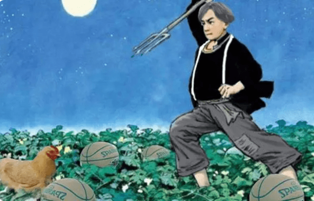 被玩坏的"少年闰土",画成花城也罢,看到"坤坤"实在憋不住笑_同学_家长