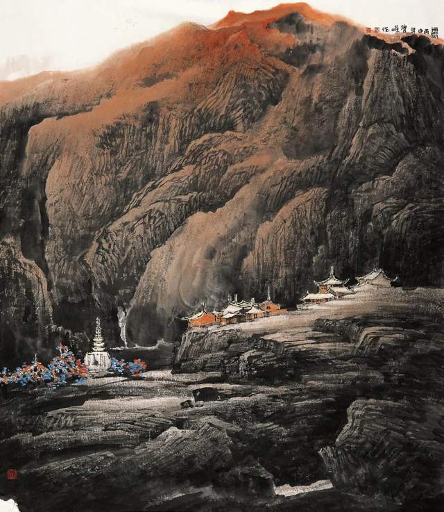 【专访】曾嵘:只想做一位纯粹的画家_黄河_创作_作品