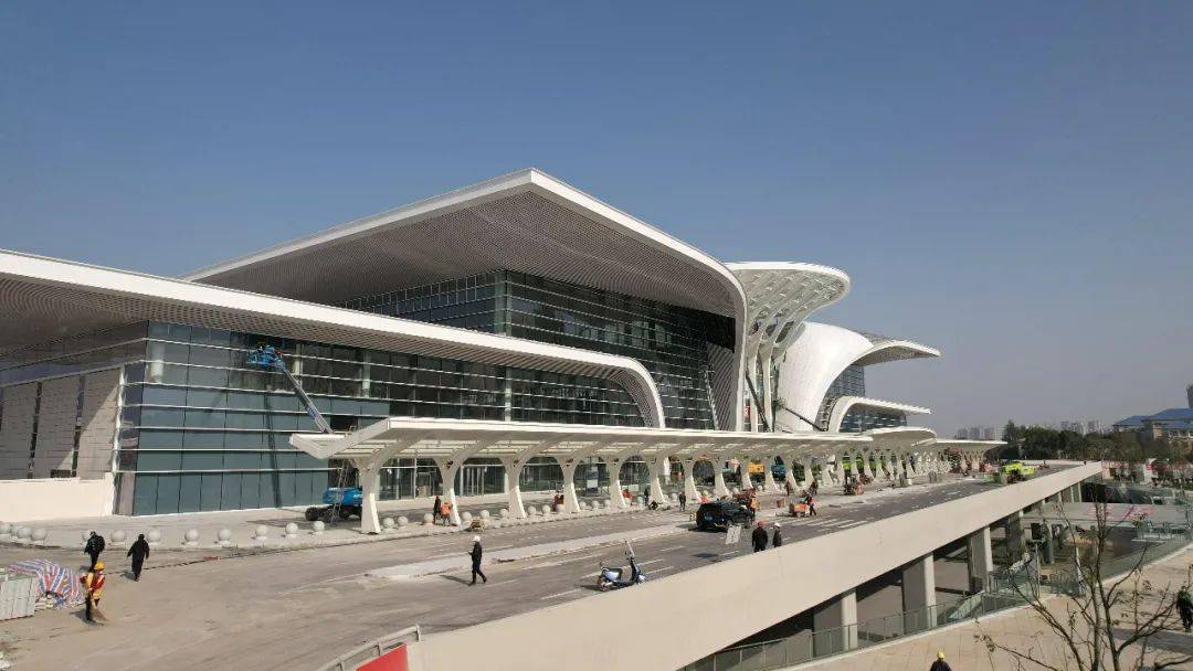 高铁开进桃花源,渝厦高铁常德站精彩亮相_候车_必由之路_花瓣