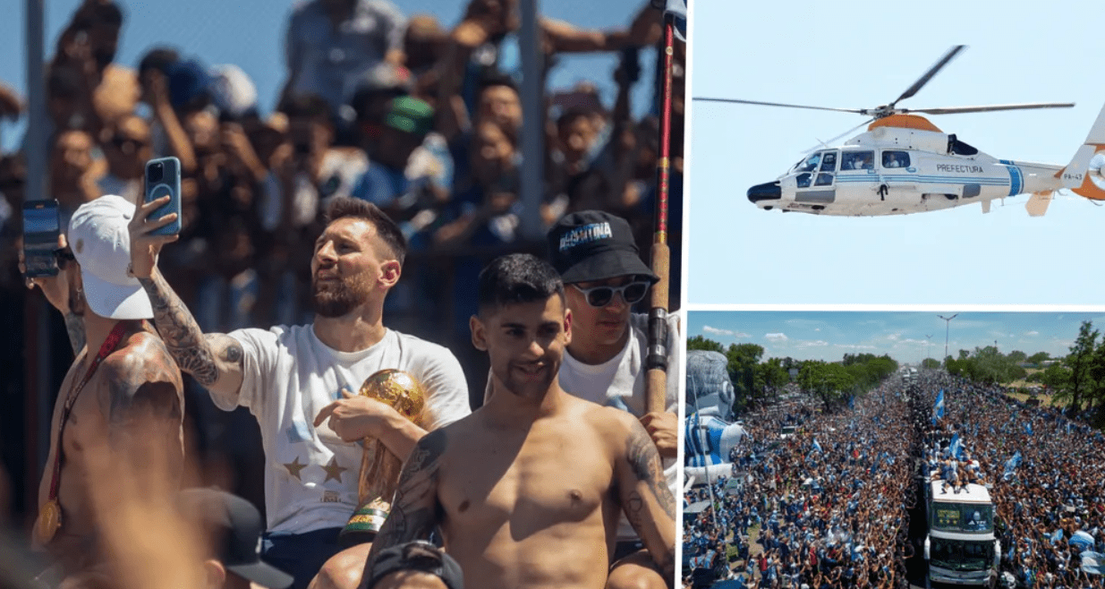 为什么阿根廷被迫乘坐直升机完成布宜诺斯艾利斯世界杯胜利游行