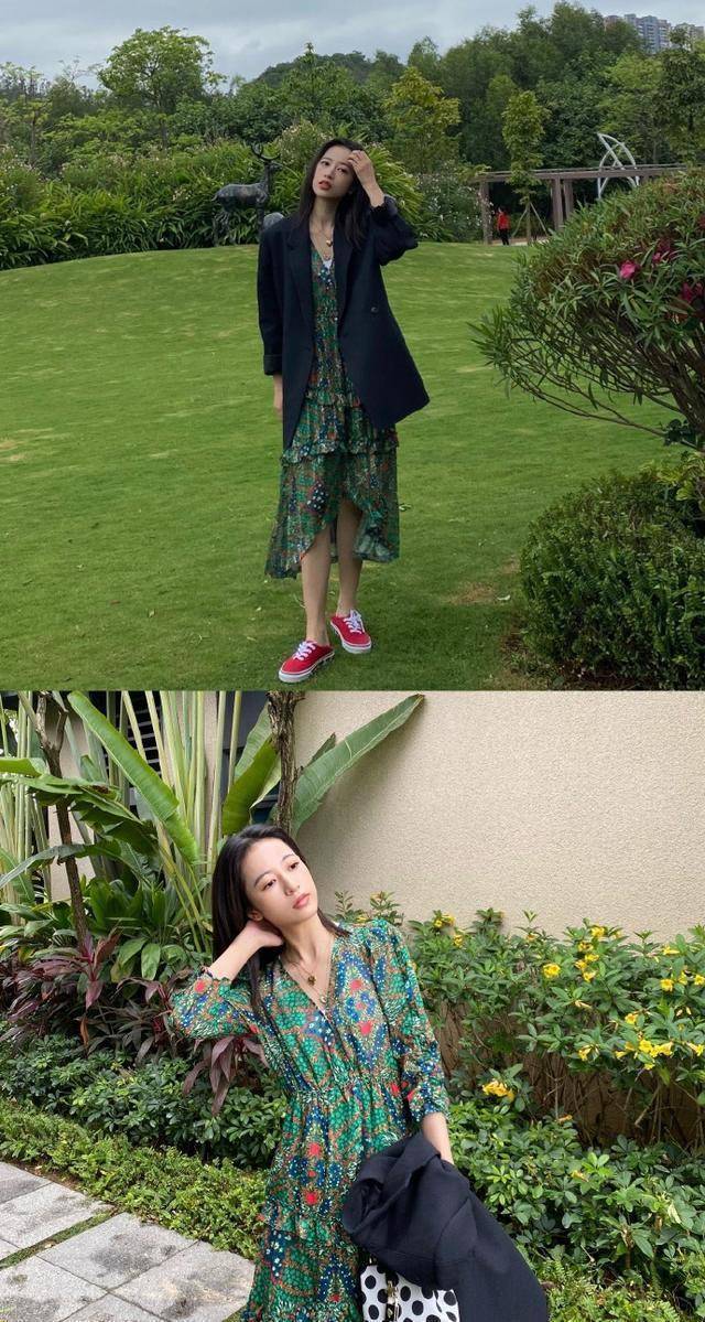 明星上脚:白敬亭绿色工装搭配匡威!周雨彤多款私服穿搭真是美!