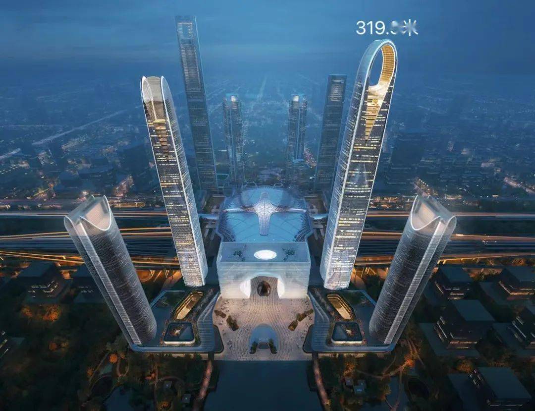 最高399.8米！杭州未来科技城在建高楼刷新天际线预计建成时间曝光|乐居 