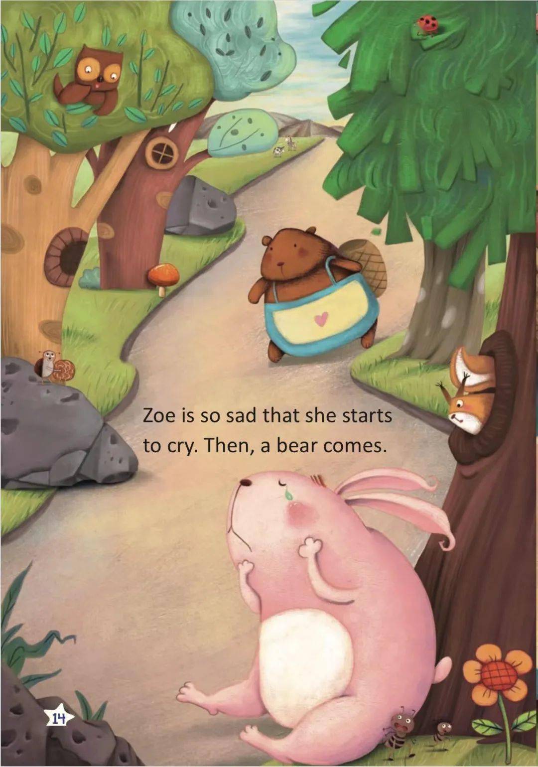 小绘本 大世界——实验小学线上学习英文绘本共读系列之四年级 Little Zoe Looking for Mum_she_you_佐伊