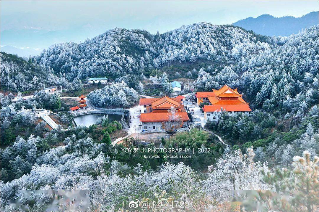 大v邀你来龙岩莲台山看雾凇啦!_福建_冷空气_水汽