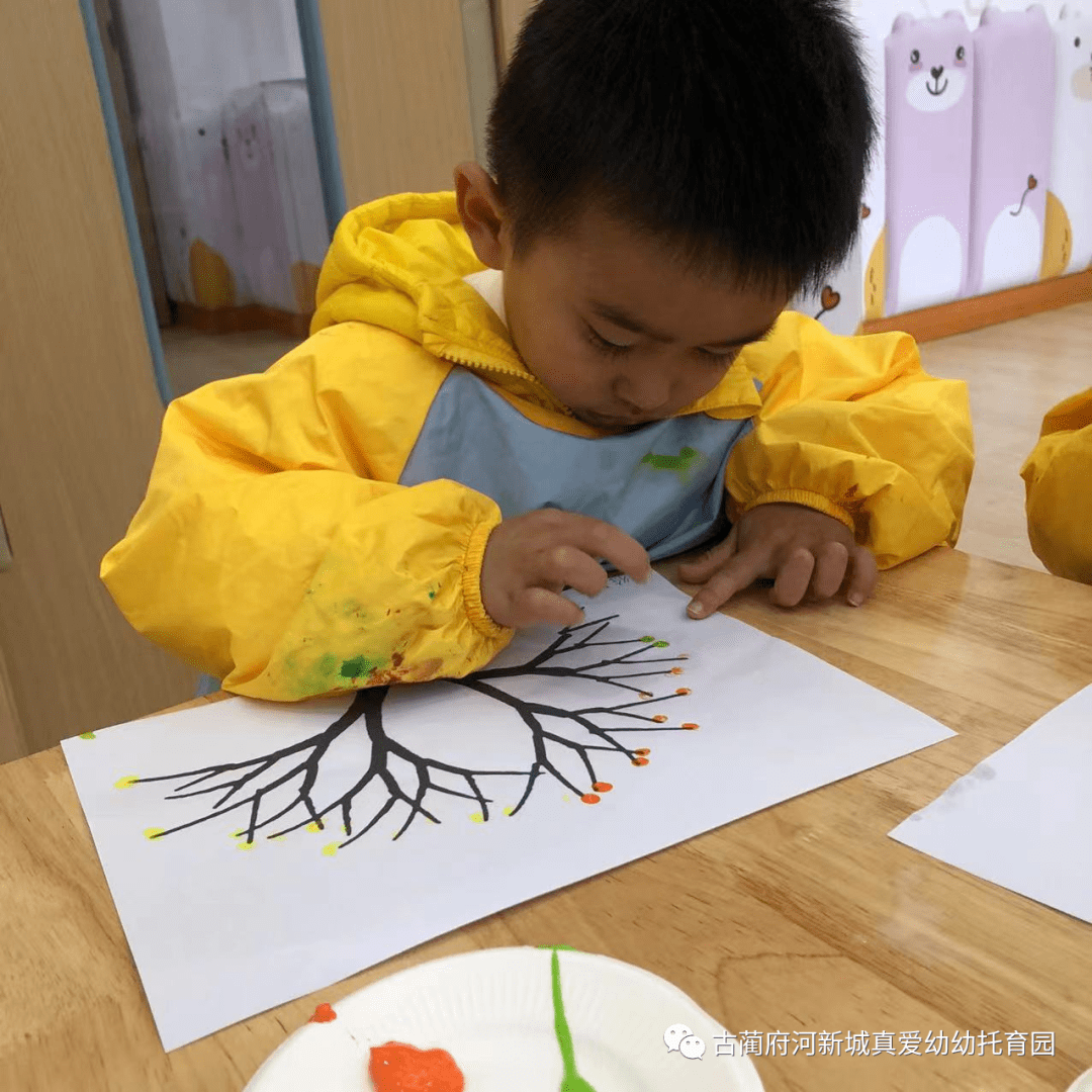 儿童简单手指印画优秀作品 小熊猫手指绘画的画法图解💛巧艺网