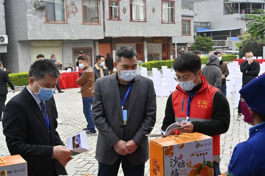 2022年全国采购商广西行(西林站)暨"互联网 沙糖桔"产销对接活动召开