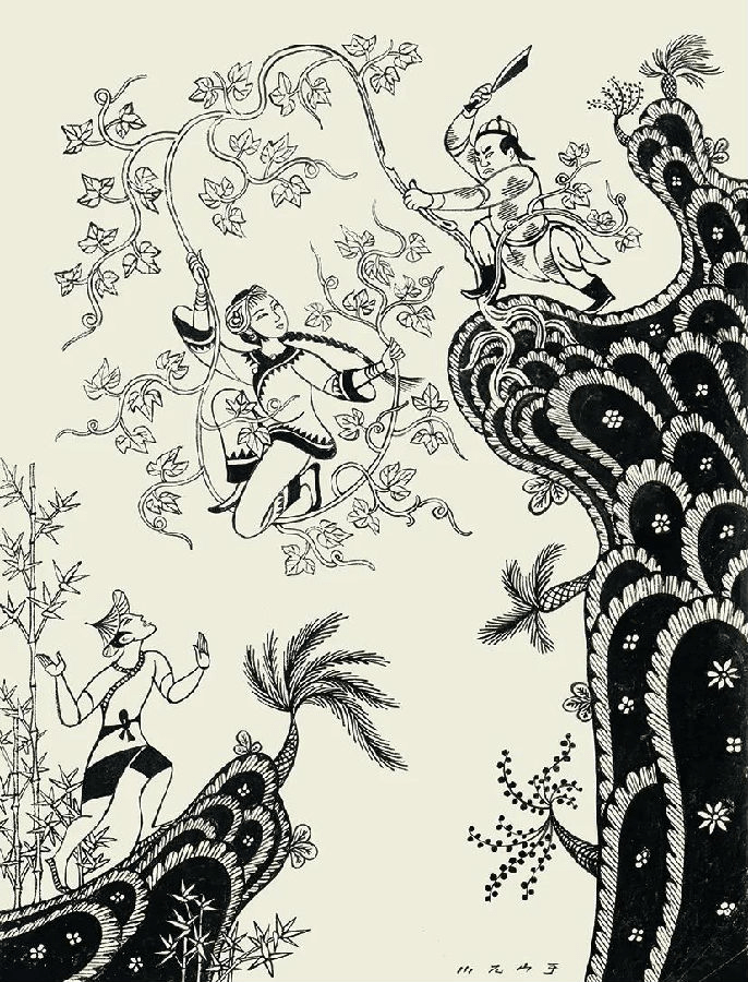 张光宇插画作品欣赏_艺术_中国_方法