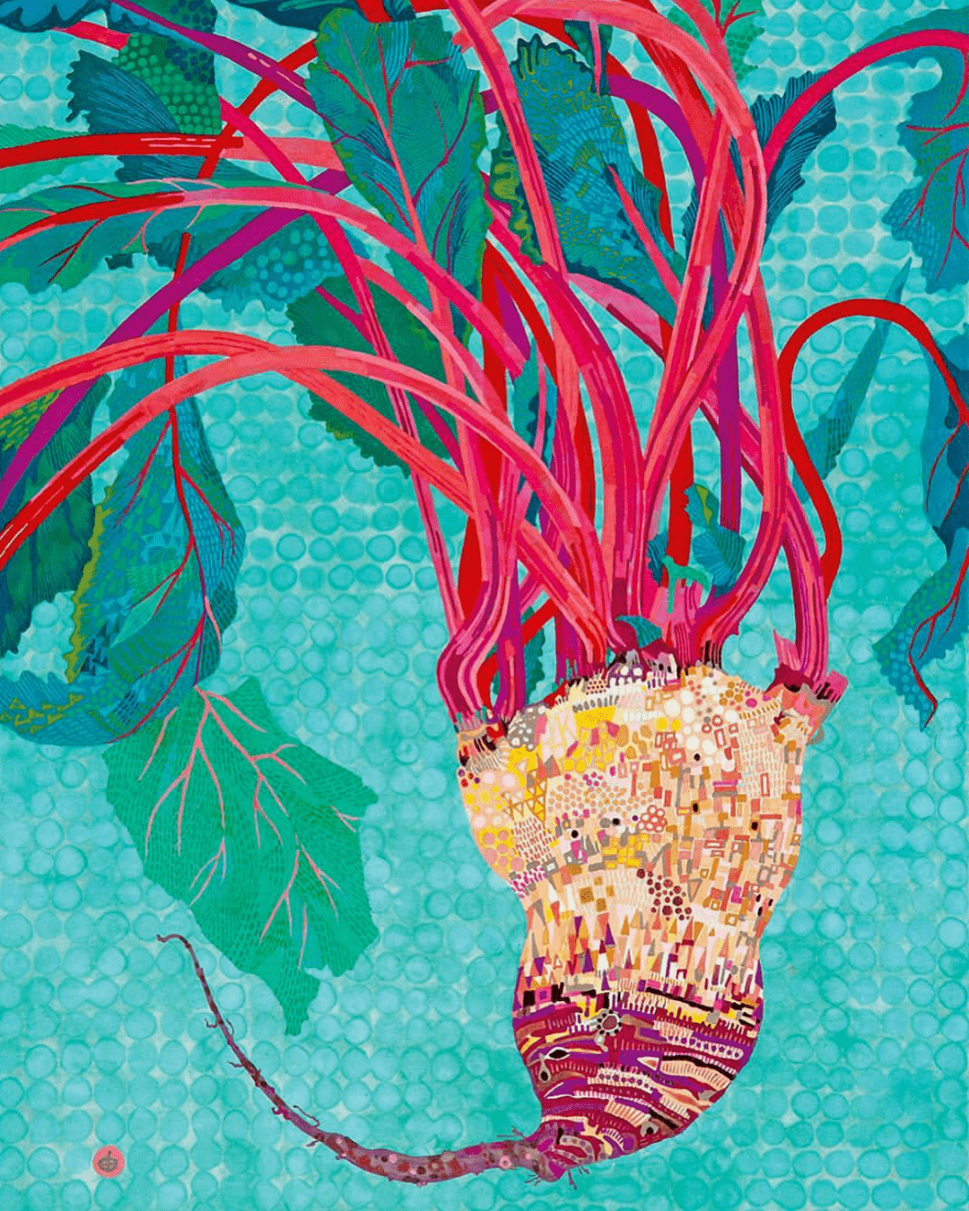 日本画家——栗原由子yuko kurihara作品欣赏(六)_广告_交流_版权