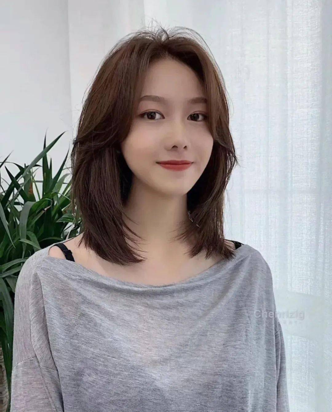 内扣锁骨烫,超耐看_初恋_芭比_弧度