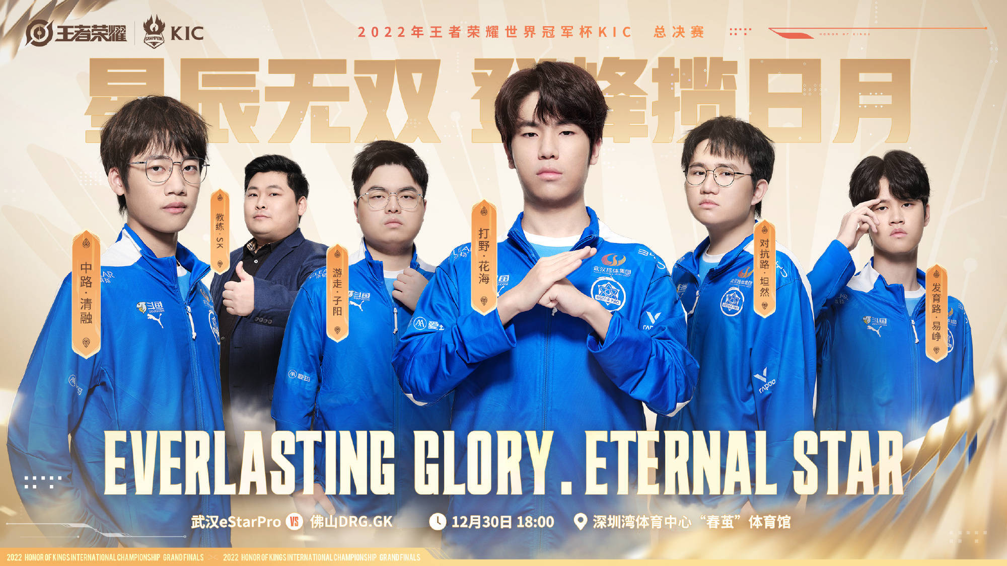 王者荣耀世冠estar加冕,成为首支八冠战队_比赛_总决赛_阵容