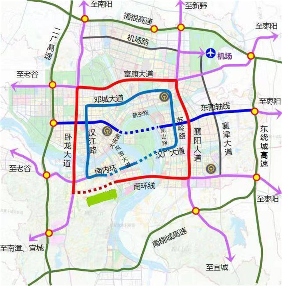 襄城县高速公路规划图片