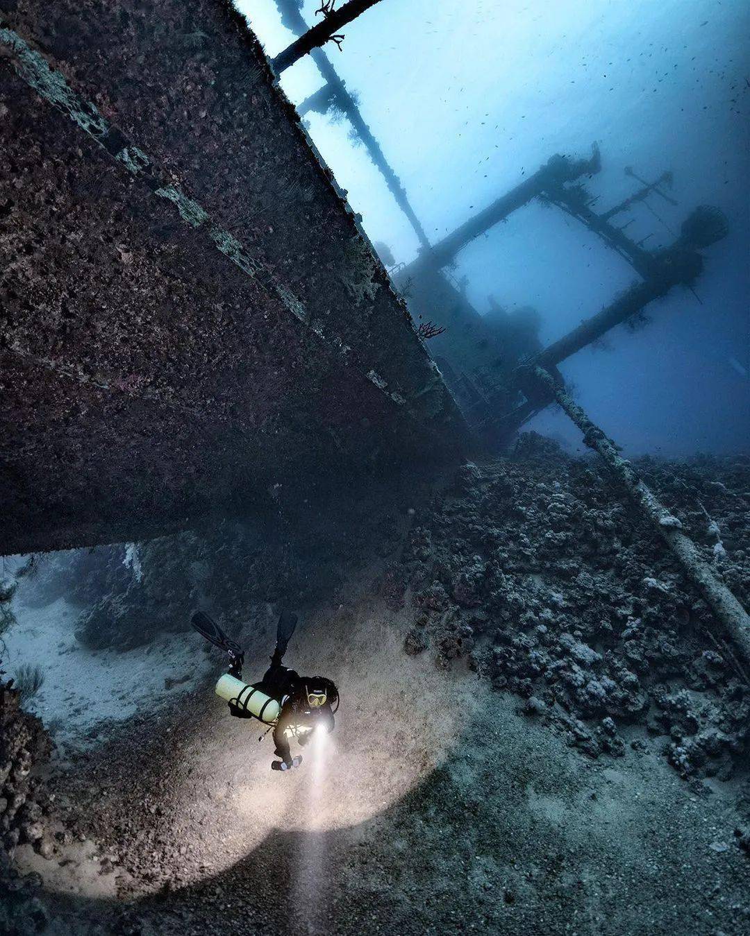 神秘的海底沉船