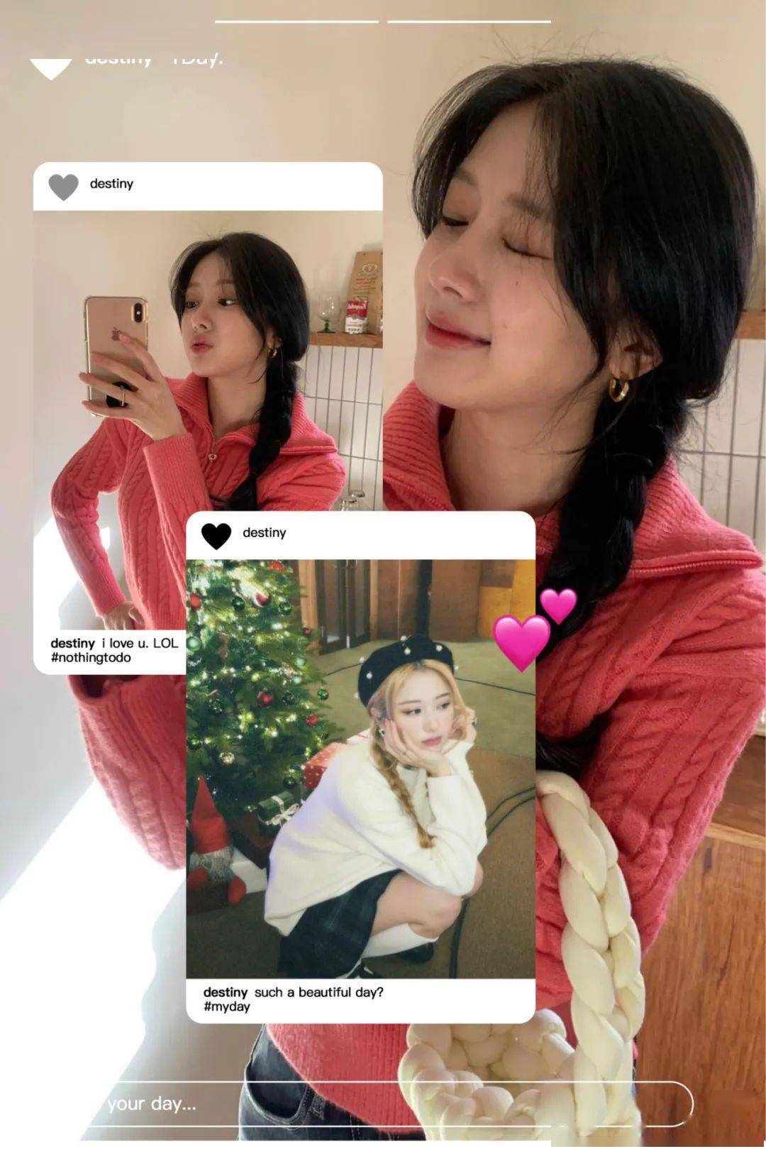 这7款冬季编发扎发才够美够撩人