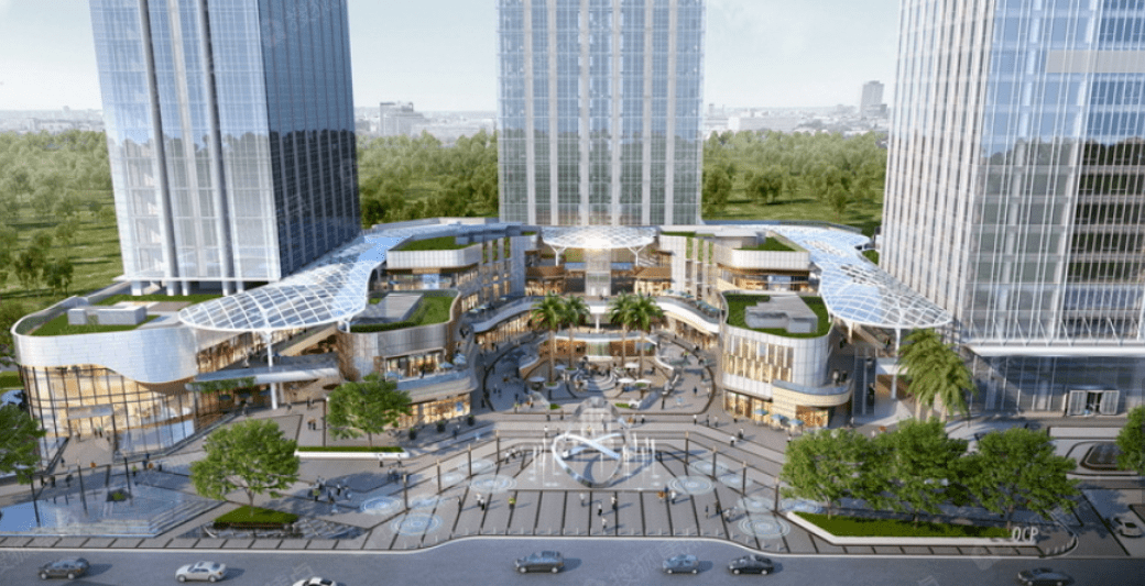 水口这个新建商超已封顶_商业_西子湖畔_惠州