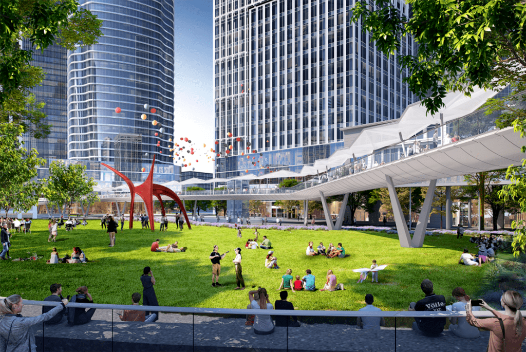 320米白玉兰广场,263米来福士双塔已投入运行,高达480米的浦西新地标