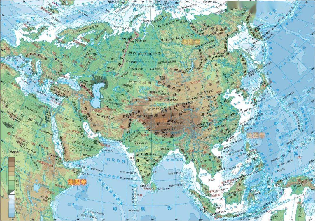 世界盒子亚洲地图文件图片