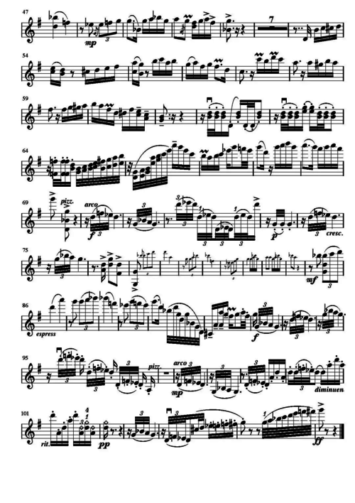 《女人香》附乐谱_阿根廷_卡洛斯葛戴尔_小提琴