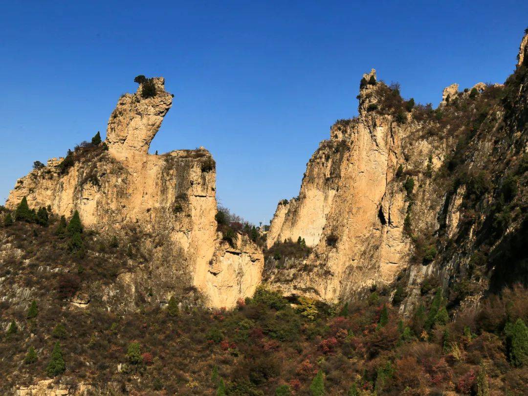 山西最美地质遗迹(7—壶关八泉峡,中条山舜王坪夷平面_峡谷_地貌