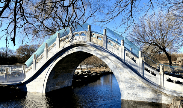 圆明园碧澜桥图片