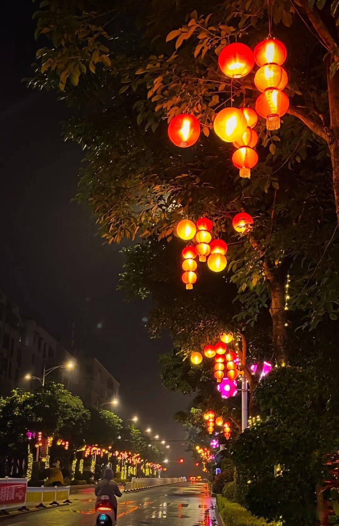 灯景完美融合春节氛围感瞬间拉满色彩斑斓的灯光秀令人目不暇接火树