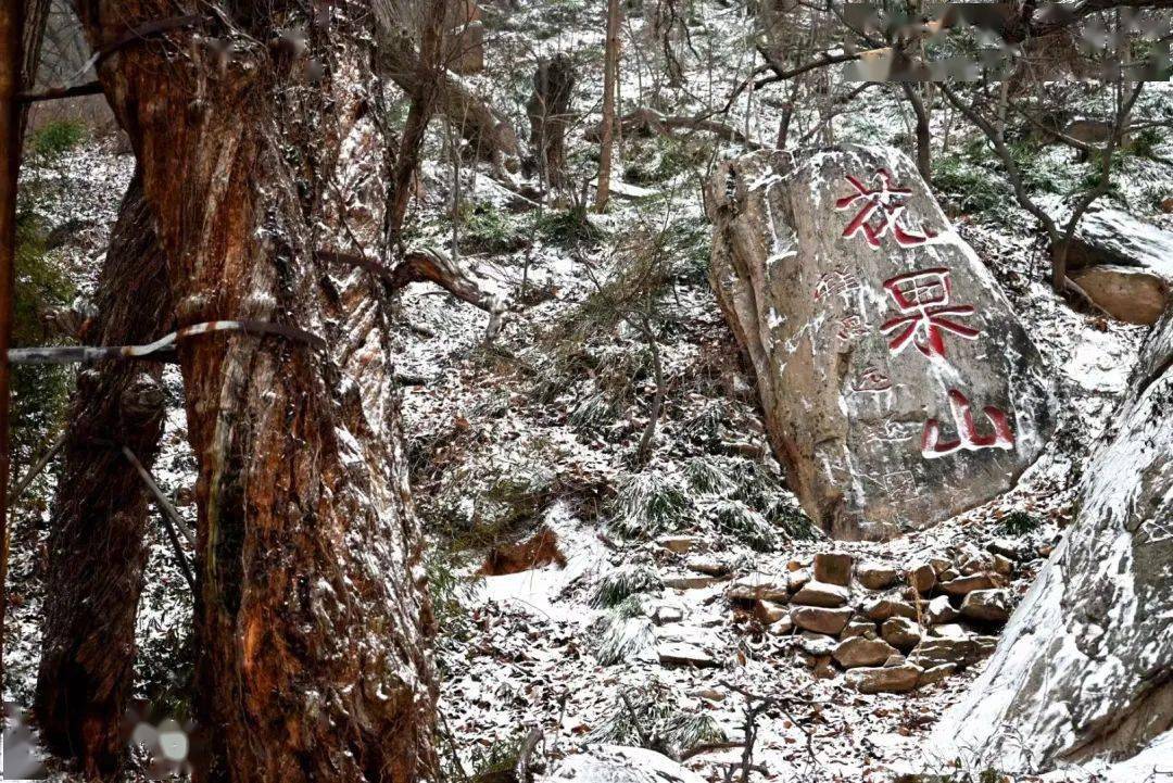 花果山來看看花果山和雲臺山的雪景吧!