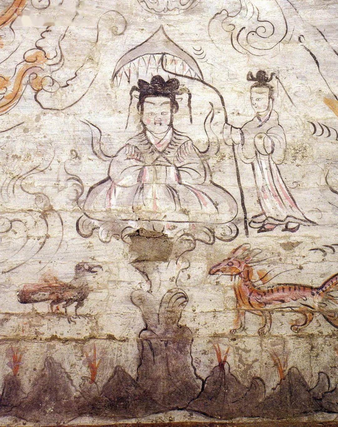 展览延伸 | 一文寻找历史长河中的神话"痕迹"_壁画_题材_局部