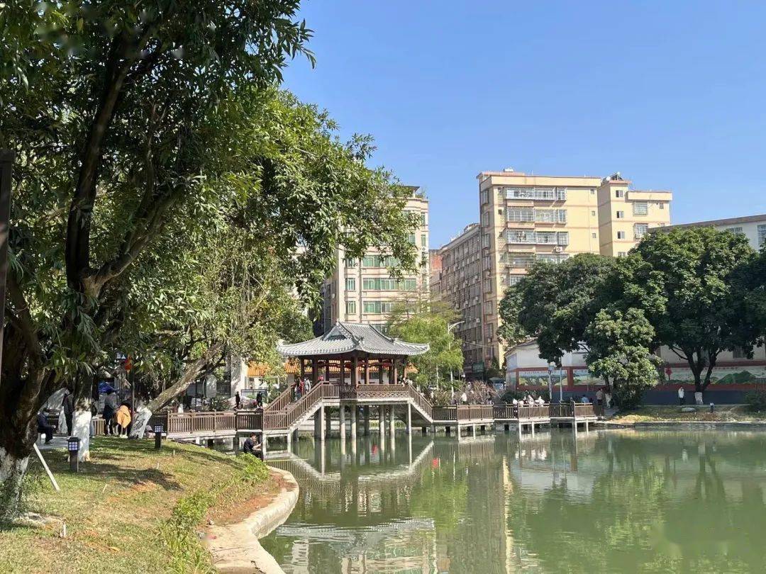 高州潘州,瀛洲公园升级大变样,春节遛娃好去处_改造_市民_广场