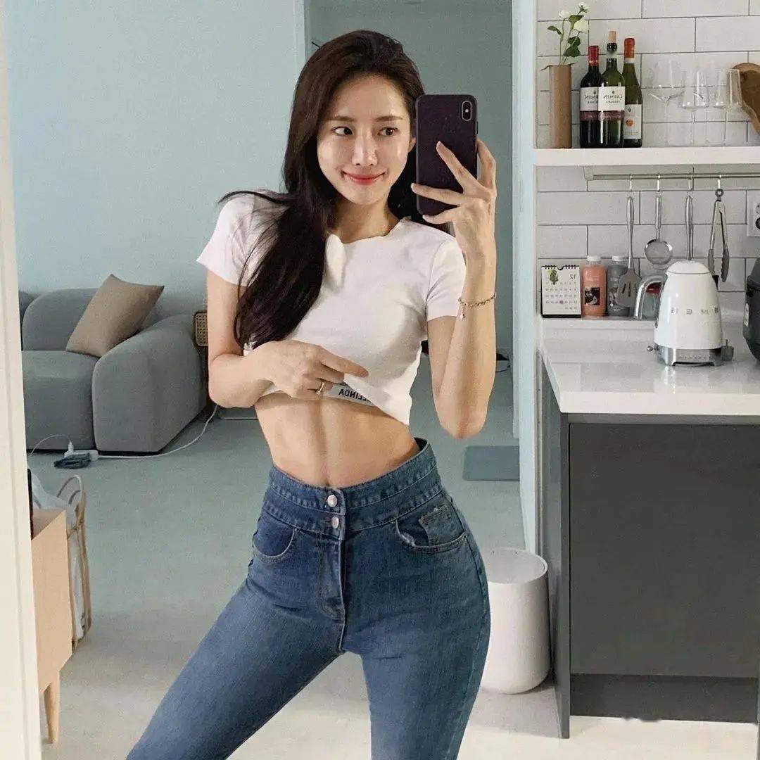 曲线性感,网友:这才是符合亚洲审美的健身女孩_姜贤京_身材_姐姐