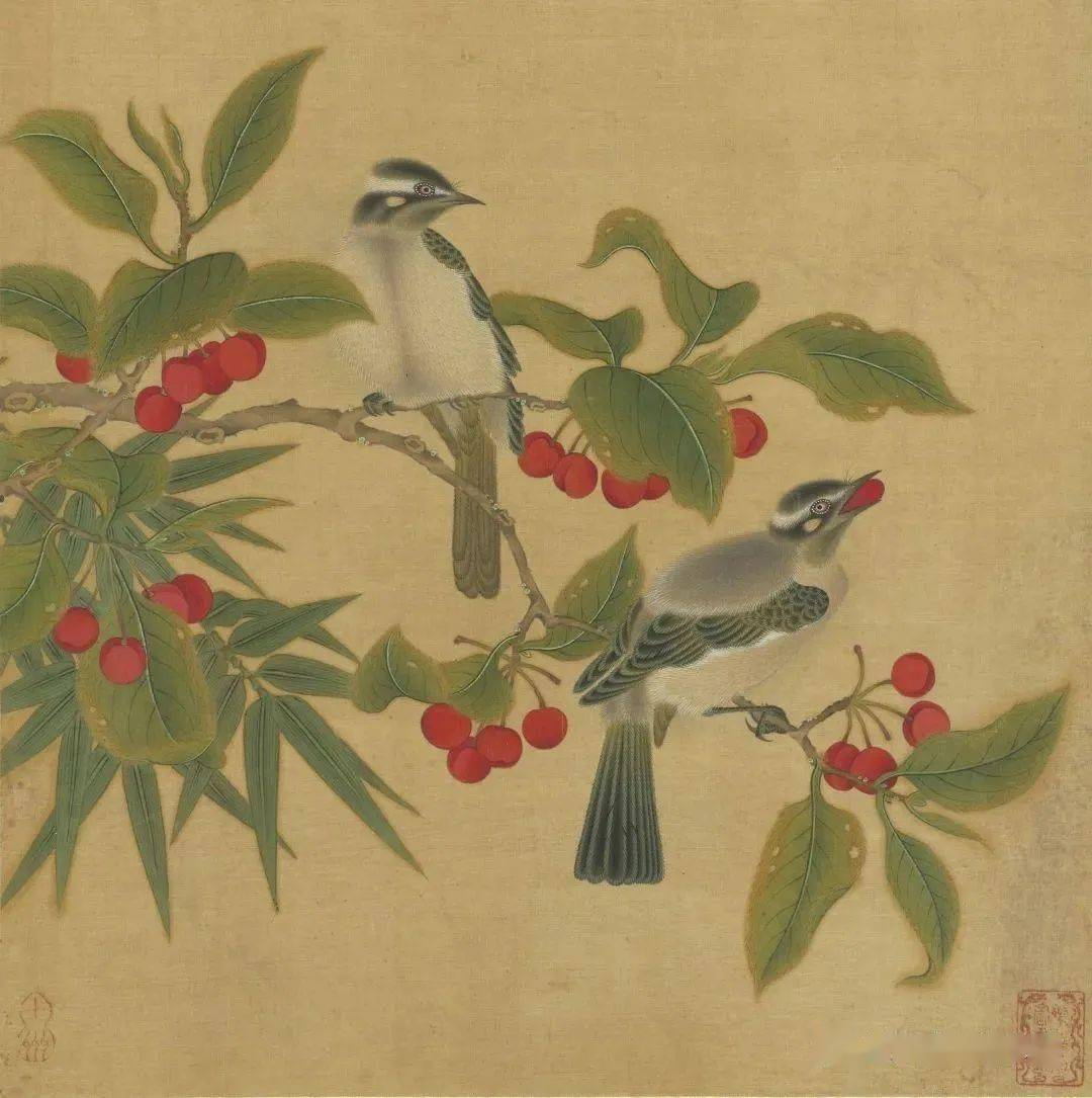 【诗画阅微】(传)仇英花鸟册,美极了!_书画_平台_成功