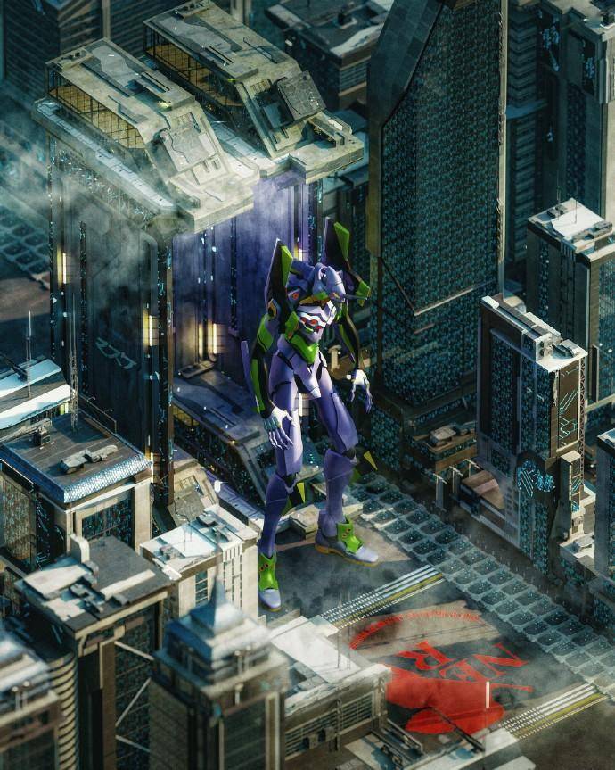 新世纪福音战士eva各号机体出击插画,竟有量产机?_真嗣_驾驶员_时候