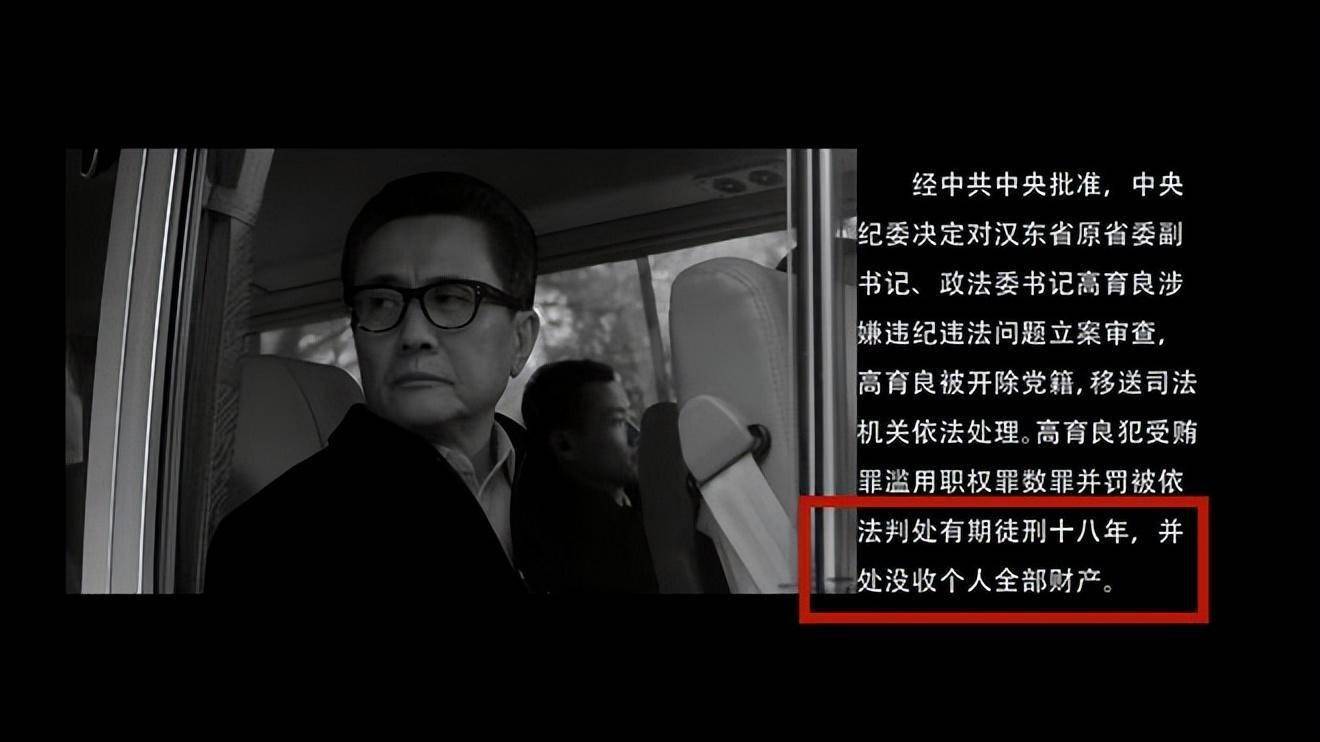 我们都知道,高育良的结局是锒铛入狱,他因为各种罪名,一共被判处了