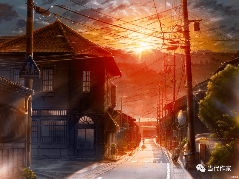 【感悟】枫林:走在冬天初雪黄昏的街道中_老太婆_医生_儿子