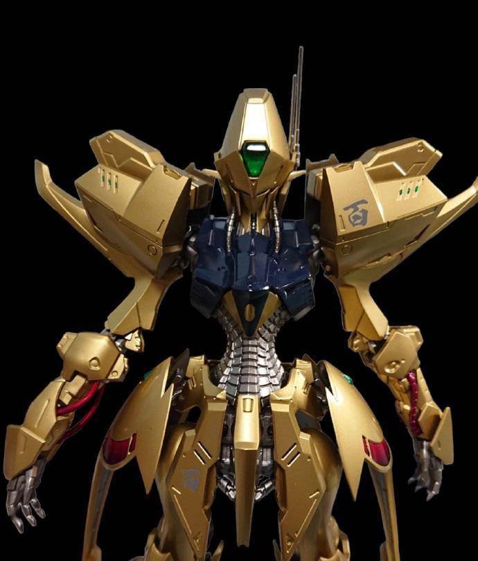 机动战士高达百式样式五星物语engagesr模型改造_零件_部分_金色