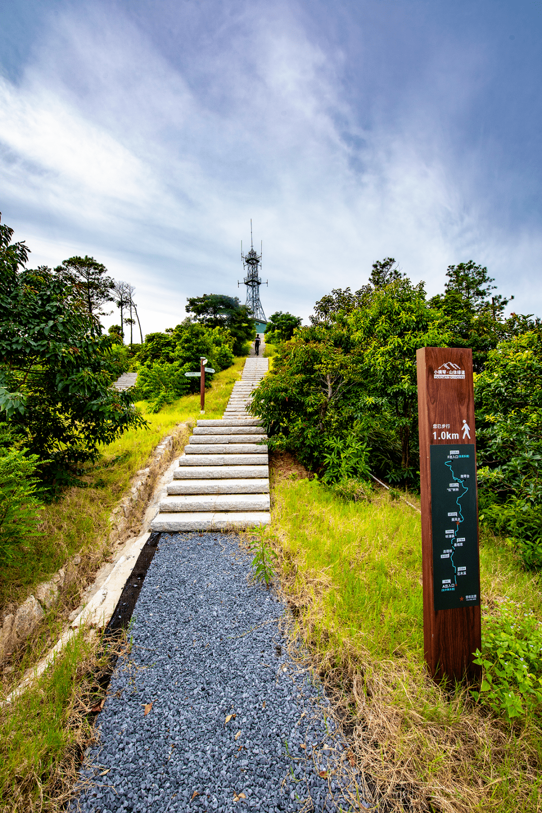 自然步道让你尽享山海相融,城景相依作为琴澳城市中央生态休闲山径小