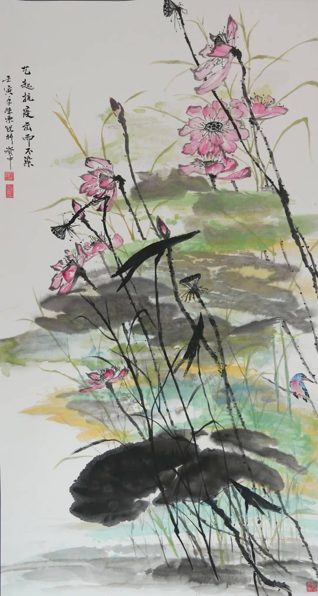 《血橙又熟杨柳滩》 作者:陈代勇兔恭贺新禧年《幸福花开》 作者:王绘