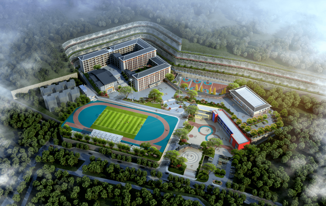 项目效果图该项目位于龙舟坪镇四冲湾路110号,原清江民族初级中学