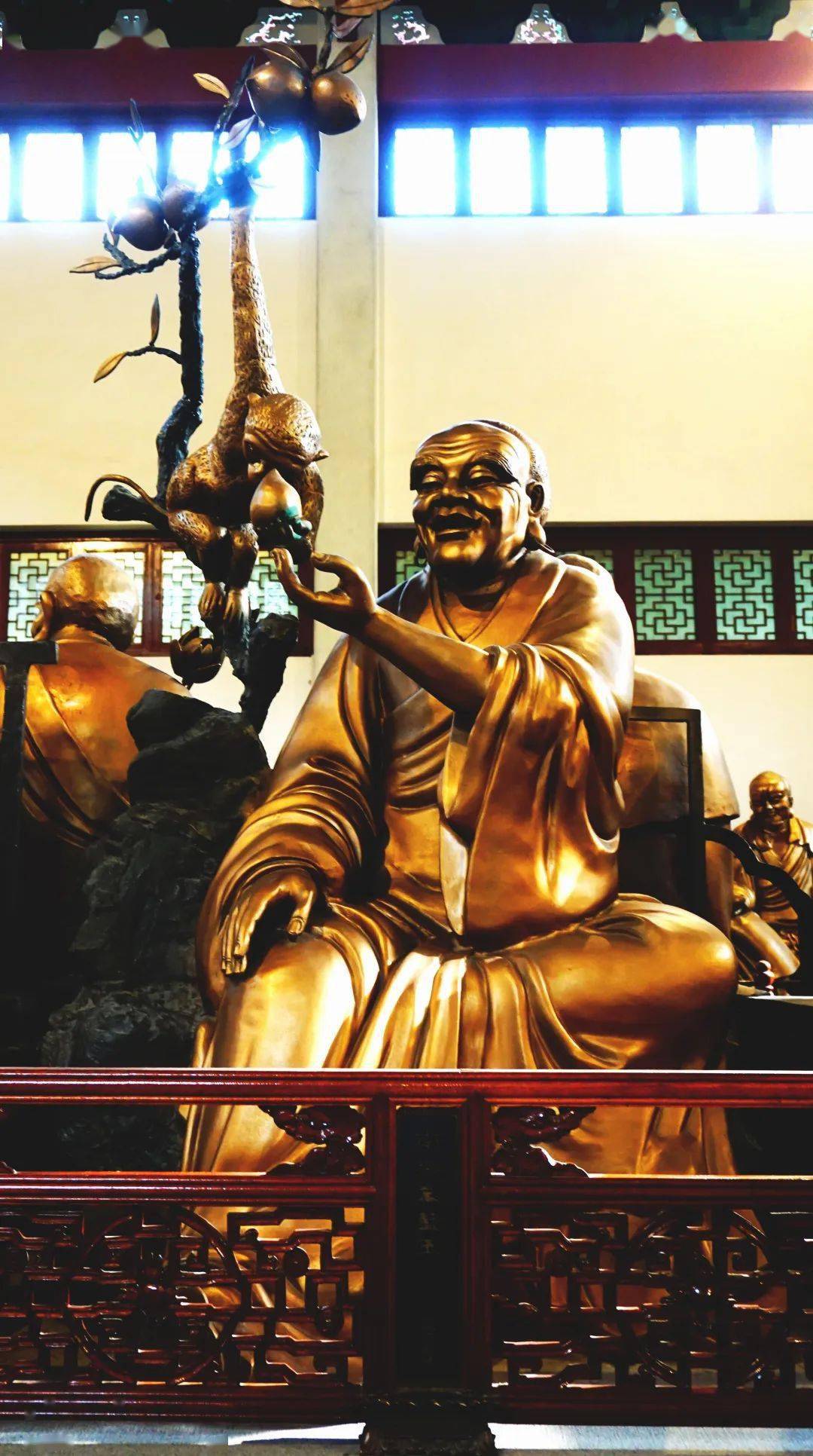 灵隐寺五百罗汉堂——韦蓝王尊者(363)_天眼_鬼神_现象