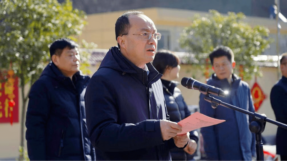 柞水县人民政府县长刘鹏致辞▲中国铁路西安局集团副总经理林金淑