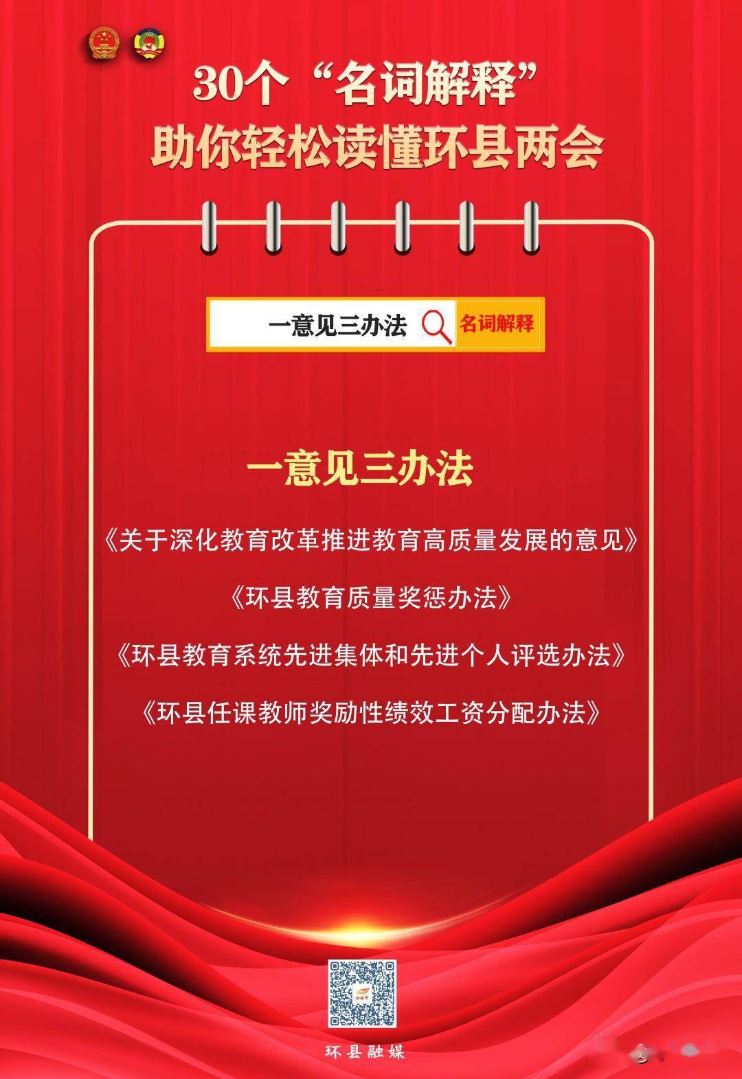 微海报丨30个"名词解释",助你轻松读懂环县两会_鲁蓉_刘吉富