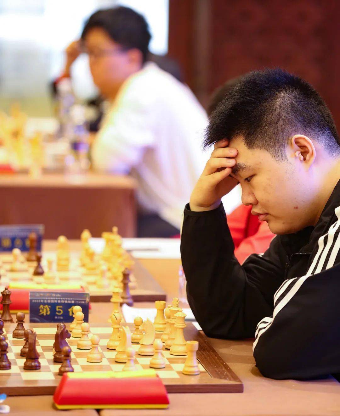 2022年全国国际象棋锦标赛(个人乙组)战罢五轮 相泽宇张潇微弱领先