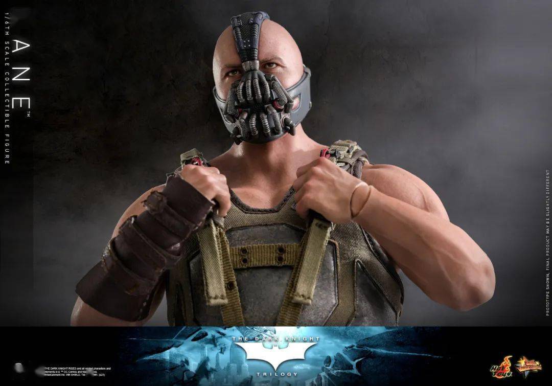 hot toys《黑暗骑士崛起》贝恩2.0,汤老师看了点赞_蝙蝠侠_人偶_设计