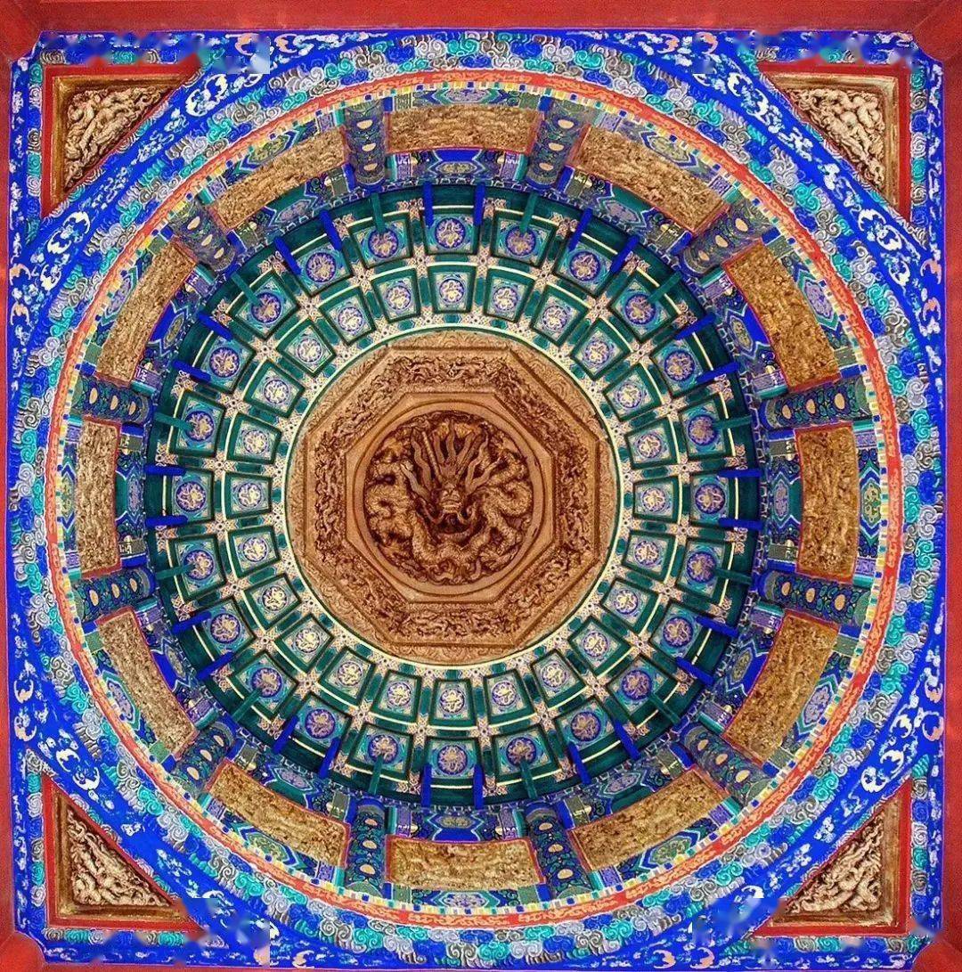 中国古建筑天花板——藻井