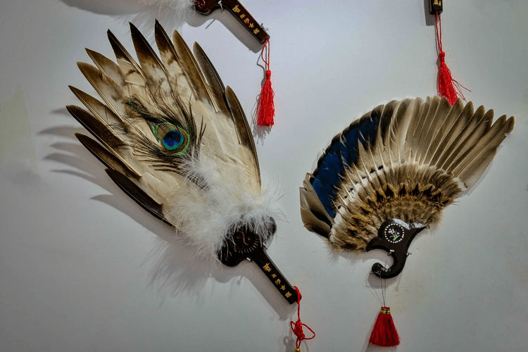 三河羽扇,摇出来的非遗文化魅力~_诸葛亮_古镇_千年