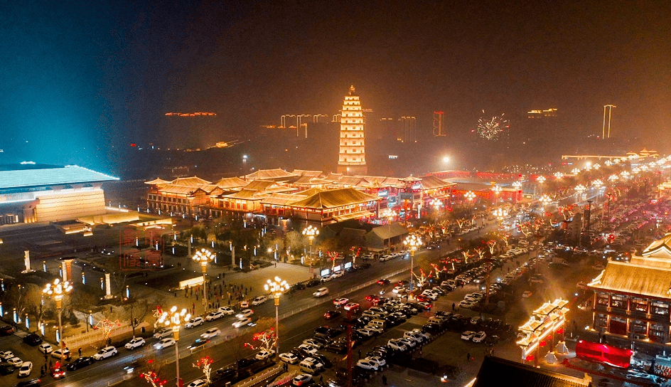 定州夜景图片图片