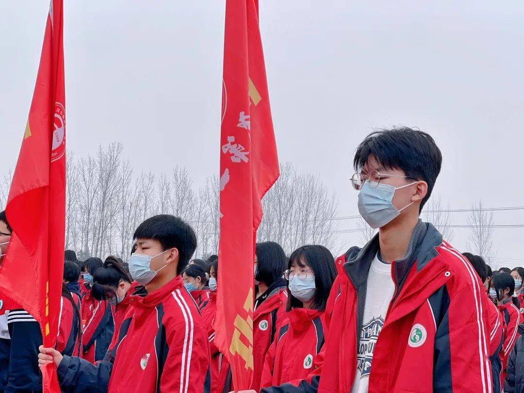 【校园动态】隆尧一中举行新学期第一次升旗仪式暨开学典礼_挑战_师生