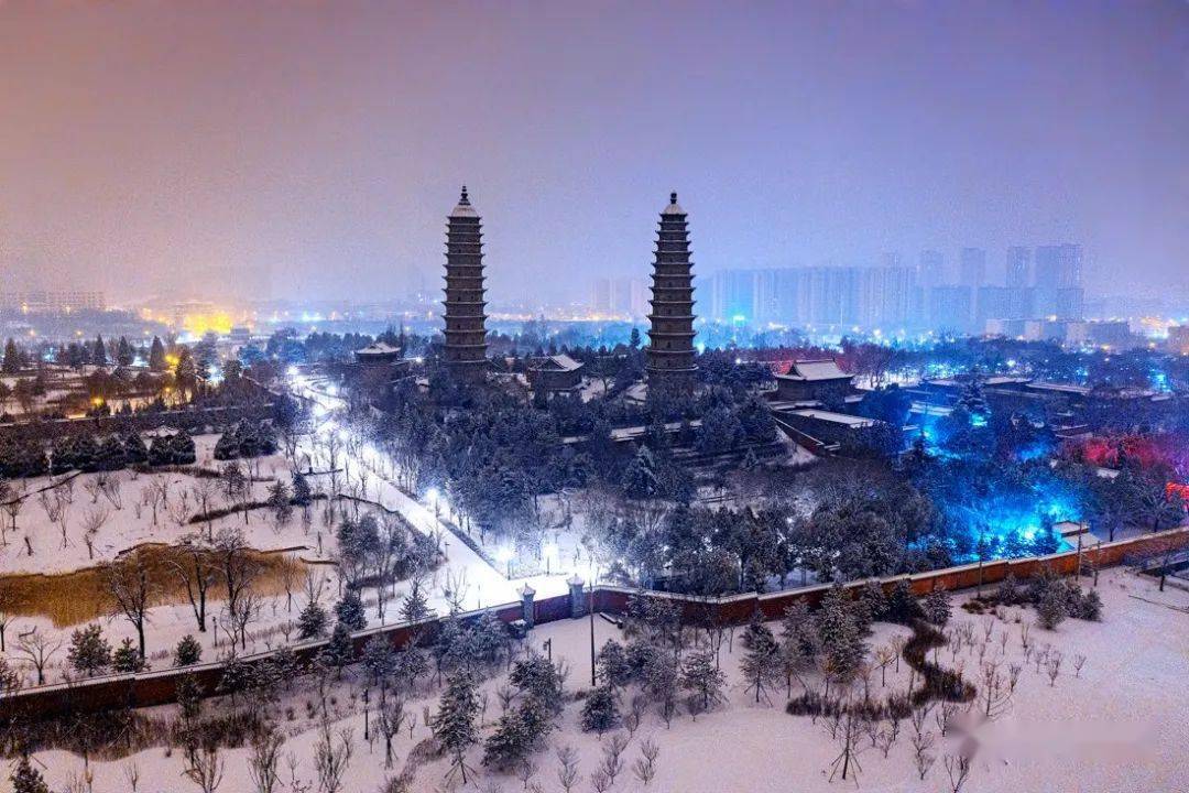 太原2023 . 雪 | 賀子毅攝影_公園_晉祠_中國