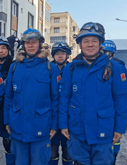 南阳蓝天救援范海涛,吴俊峰参与土耳其,巴勒斯坦,中国三国救援队组成