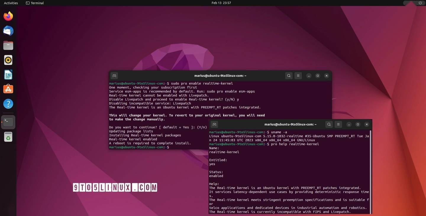 Canonical推出适用于Ubuntu 22.04 LTS的实时内核  为企业提供端到端的安全保护