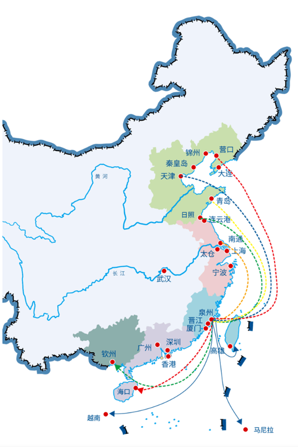 海运航线图查询图片