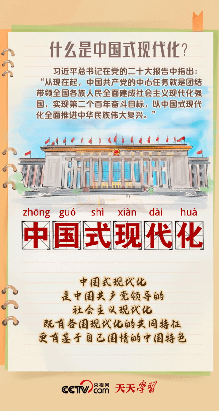 二十大报告学习笔记丨中国式现代化篇_宏伟蓝图_社会主义_发展
